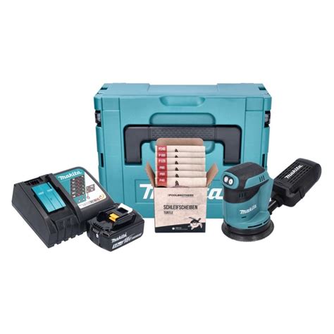 Makita Dbo Rt J Ponceuse Excentrique Sans Fil Mm V X Batterie