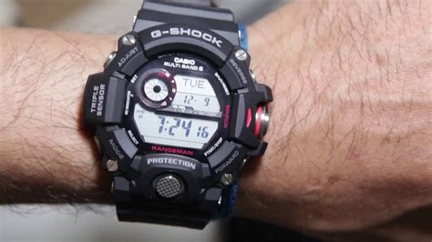 Casio G Shock Rangeman GW 9400 1 YouTube