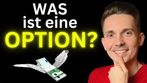 Was ist eine Option Optionen einfach erklärt 2023 1 3 YouTube