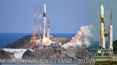 Live Mhi Launch The H Iia Rocket On The Igs Radar 7 Mission Youtube