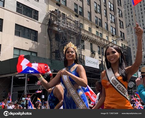 2024 Desfile Nacional Puertorriqueño Nueva York Junio 2024 Nueva York — Foto Editorial De Stock