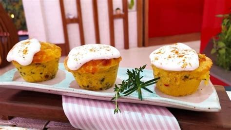 Aprenda a receita do muffin de legumes de Ana Maria Braga Metrópoles