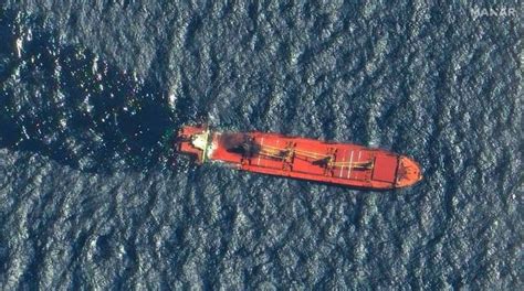 A Ship Earlier Hit by Yemen's Houthi Rebels Sinks in the Red Sea, the First Vessel Lost in ...