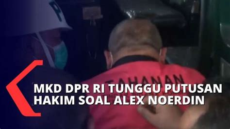 Alex Noerdin Terjerat Kasus Korupsi Mkd Dpr Ri Tak Akan Intervensi