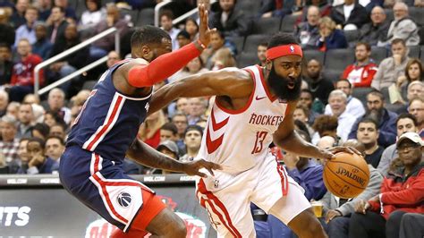 James Harden S 54 For Naught Vs Wiz In Historic Backcourt Duel