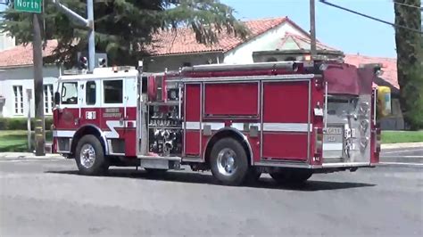 Sacramento Metro Fire District Engine 31 Responding Code 3 Covering 109