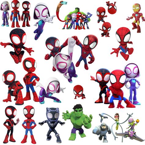 Amazon Spiderman And His Amazing Friends Wall Decals Peel And