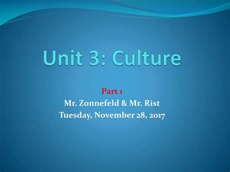 Ppt Unit 3 Culture Powerpoint Presentation Free Download Id8799018