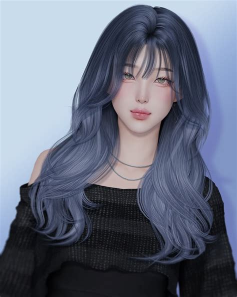 Get More From JINO On Patreon Sims Hair Mod Hair Sims Mods