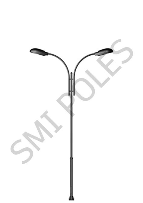 To Mtr Mild Steel Design Street Light Pole At Rs Piece In