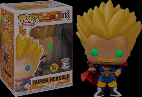 Jual Funko Pop Dragon Ball Super Saiyan Hercule Glow Mr Satan Action