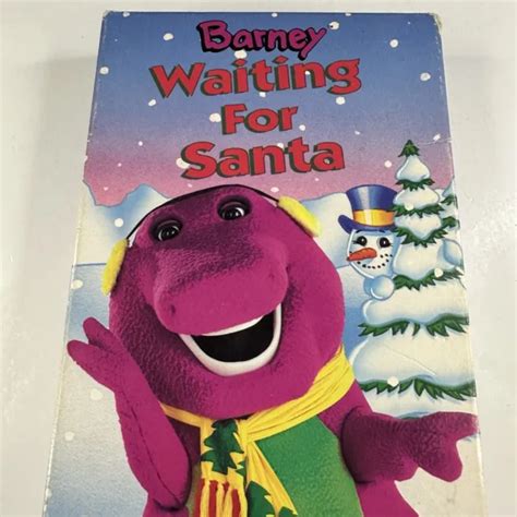 BARNEY WAITING FOR Santa SING ALONG VHS 1992 Lyons Dinosaur Movie 13