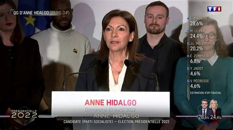 Tf Info On Twitter Pr Sidentielle Ertour Anne Hidalgo