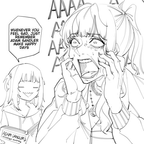 I Drew The Adam Sandler Incident Rhololive