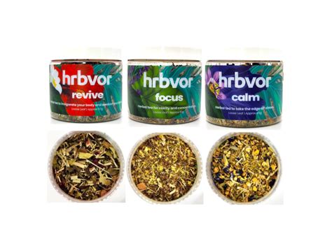 Vitality Kit Set Of Three Organic Herbal Teas For Natural Vitality