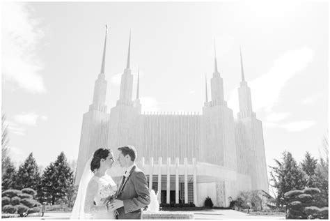 Washington Dc Lds Temple Wedding Mormon Wedding Photographer Janette Steven