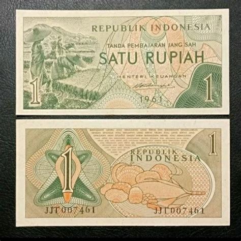 Jual Uang Kuno 1 Rupiah Sandang Pangan Asli Gress Shopee Indonesia