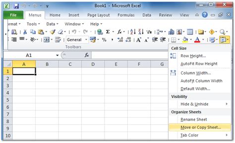 Where Is Move Or Copy Sheet In Excel 2007 2010 2013 2016 2019 And 365