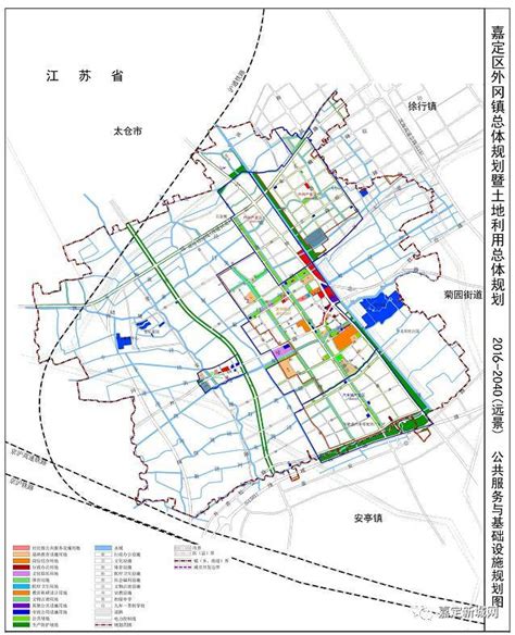 规划嘉定区外冈镇 2016 2020年 土地利用总体规划新鲜出炉 变化真是太大啦 上海搜狐焦点