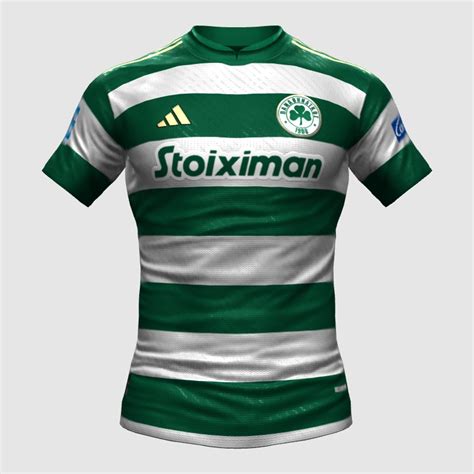 Panathinaikos FC Home Kit Concept 23 24 FIFA 23 Kit Creator Showcase