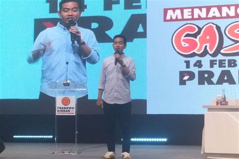 Gibran Minta Relawan Ajak Pemilih Muda Untuk Memanfaatkan Hak Suara