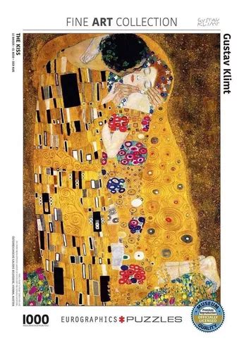 The Kiss Kiss Gustav Klimt Puzzle 1k Eurographics MercadoLivre