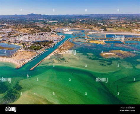 Portugal Algarve Fuseta Ria Formosa Natural Park Praia Da Fuseta