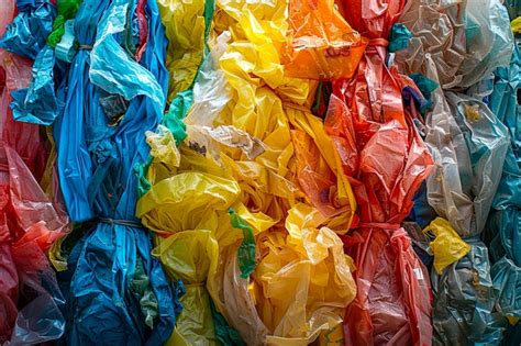 Premium Photo Vibrant Colored Bottles Stacked In A Pile Of Plastic