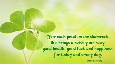 St Patricks Day Verse Irish Blessings Pinterest