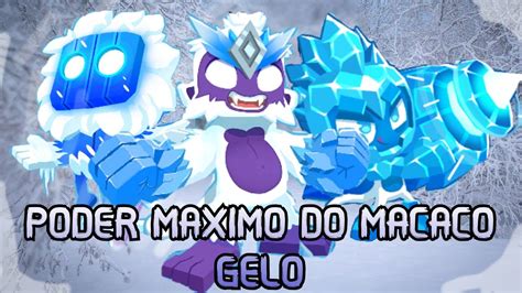 O Poder Maximo Do Macaco Gelo Bem Forte Youtube