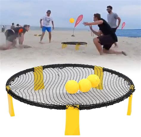 Free Shipping And Return Spike Game Trampoline Ball Game Set For