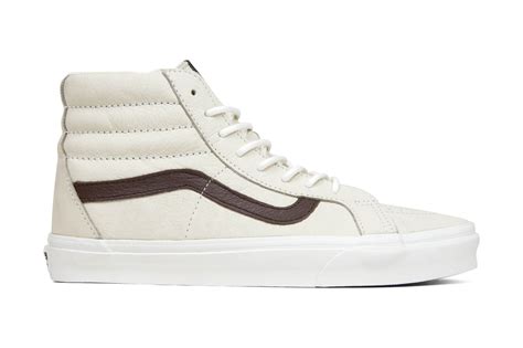 Vans Leather Sk Hi Reissue Blanc De Blanc Potting Soil Designer