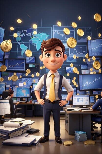 business  finance anchor premium ai generated image