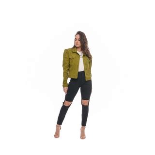 Jaqueta Jeans Feminina Manga Bufante Ou Princesa Lycra Shopee Brasil