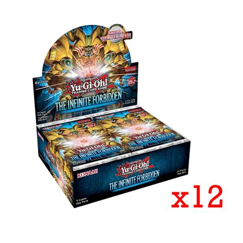 Yu Gi Oh Infinite Forbidden 12 Boxes A Full Case Gamershart