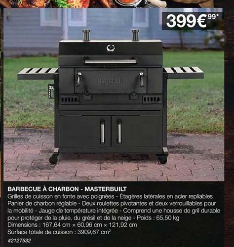 Promo Barbecue à Charbon Masterbuilt chez Costco iCatalogue fr