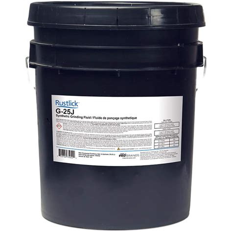 Rustlick Grinding Fluid Rustlick® G 25j Liquid 5 Gal Pail Msc Direct