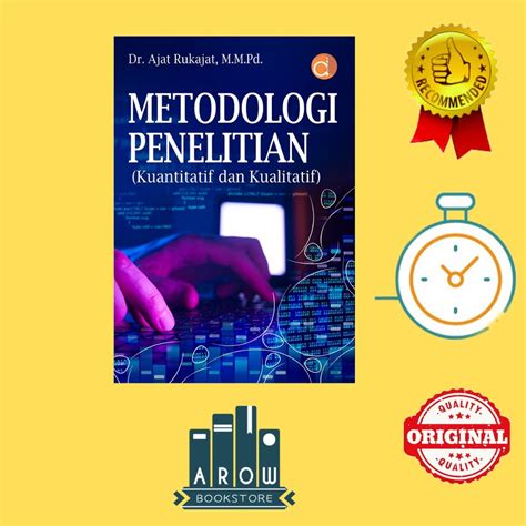 Jual Buku Metodologi Penelitian Kuantitatif Dan Kualitatif Dr Ajat