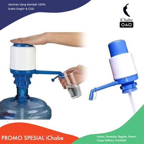 Jual Bisa COD Pompa Galon Air Manual Portable Gallon Water Pump Hand