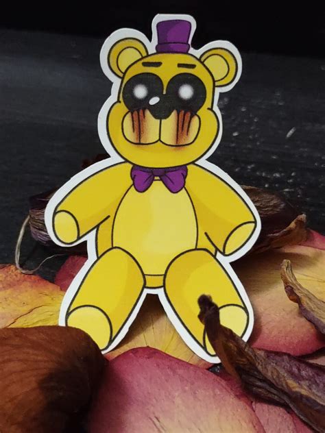 Fredbear Plush Sticker From Five Night at Freddy's - Etsy