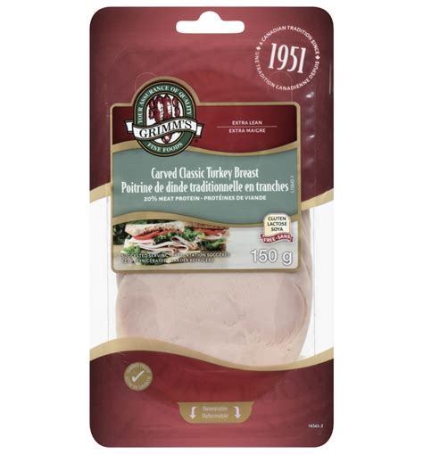 Carved Classic Turkey Breast Grimms Fine Foods