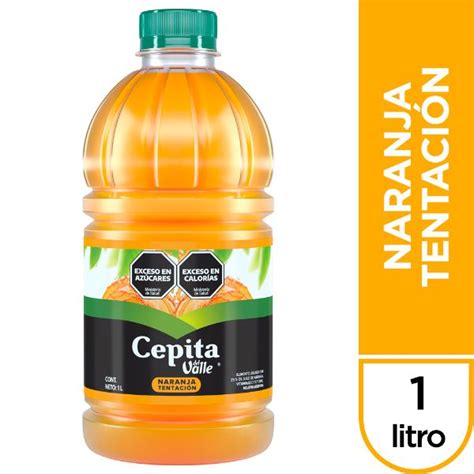 Jugo Cepita Hf Naranja Botella X 1000 Cc Super Mami