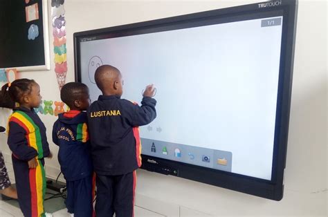 Lusitania Primary School Zimbabwe Newline Interactive