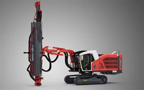 Surface Top Hammer Drill Rig Ranger Dx I D Model Cgtrader