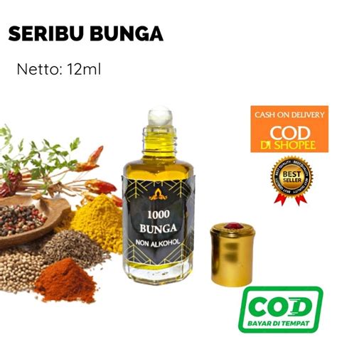 Jual Parfum Seribu Bunga Minyak Wangi Arab Saudi Parfume Non Alkohol