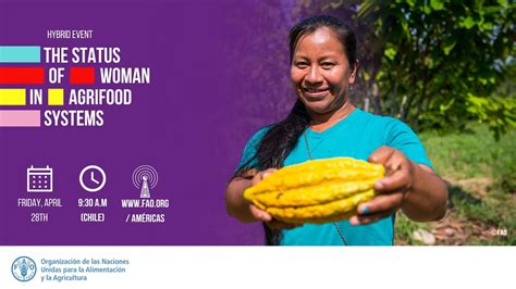 The Status Of Women In Agrifood Systems YouTube