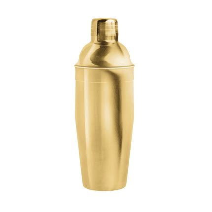 Cobbler Shaker Uit Rvs Goud 750ml PV COC 0184 LivWise