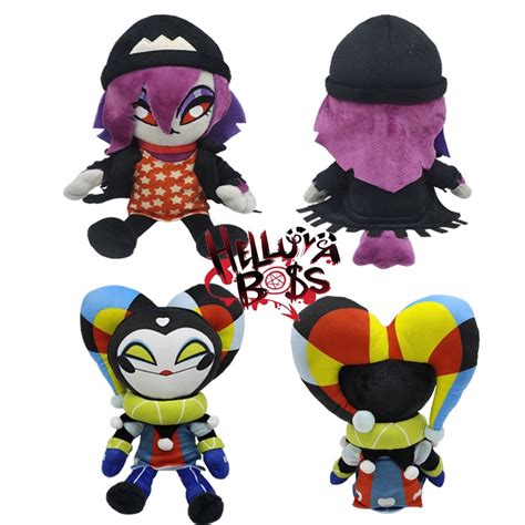 New Helluva Boss Fizzarolli Plush Toy Robo Fizz Octavia Plush Toy Doll