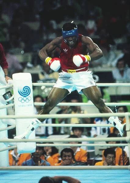 Photographic Print Of Ray Mercer 1988 Seoul Olympics Boxing Available