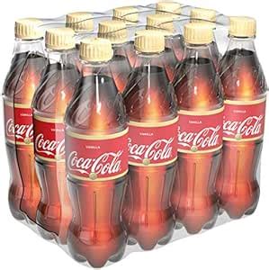 Coca Cola Vanilla Prickelndes koffeinhaltiges Getränk in praktischen